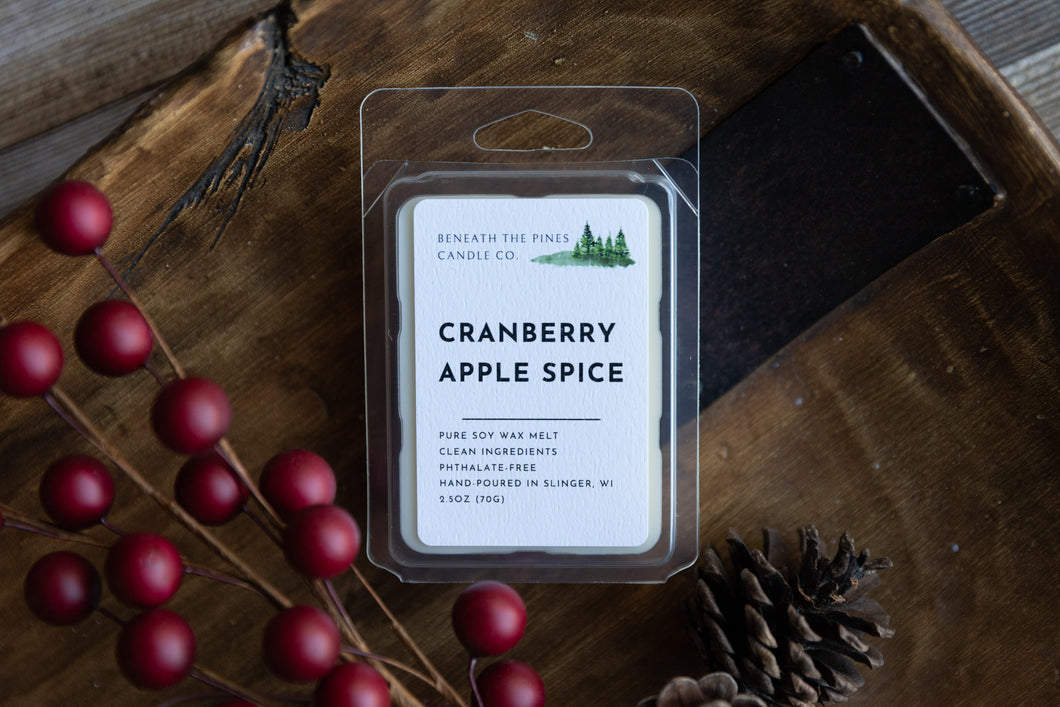 Cranberry Apple Spice Wax Melt