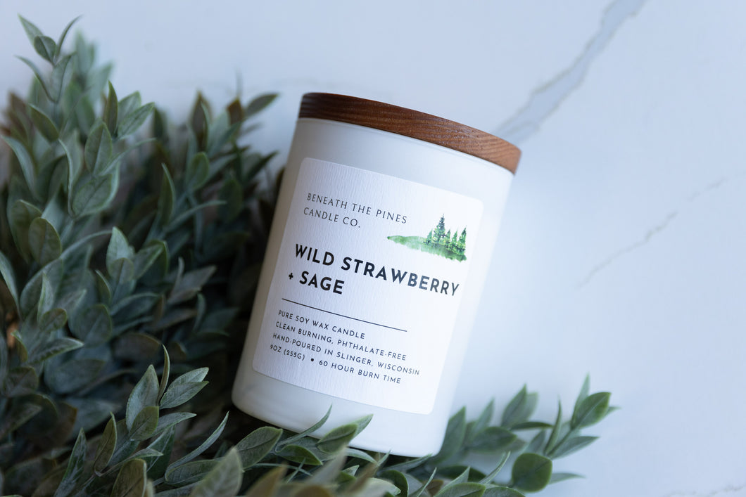 Wild Strawberry + Sage