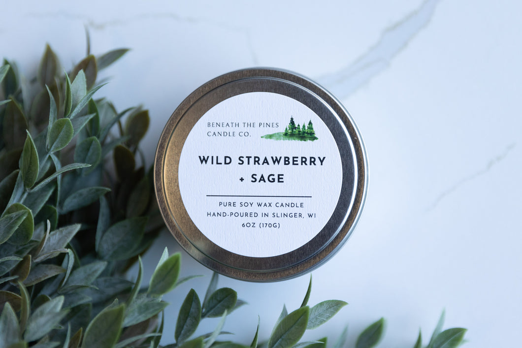 Wild Strawberry + Sage