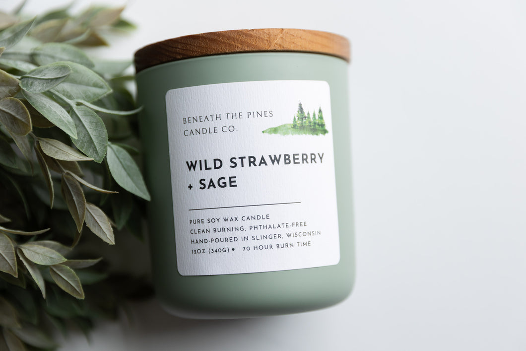 Wild Strawberry + Sage