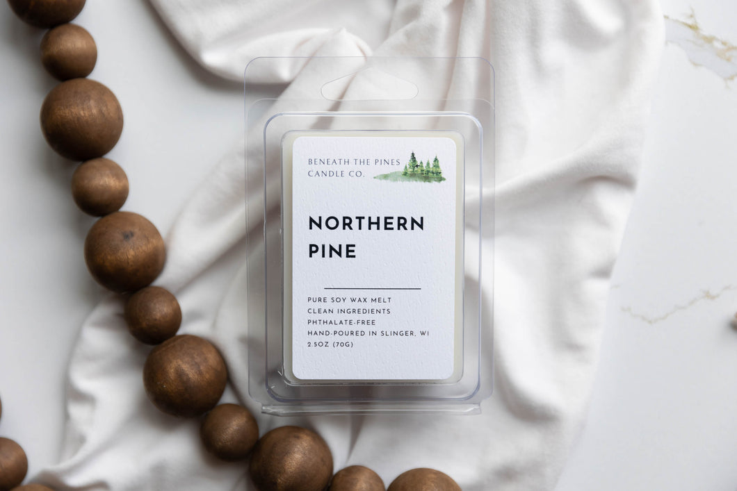 Northern Pine Wax Melt – Beneath The Pines Candle Co.