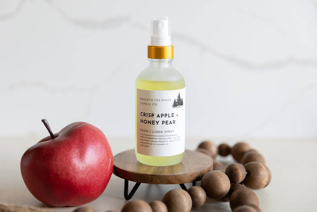 Crisp Apple + Honey Pear - Room + Linen Spray