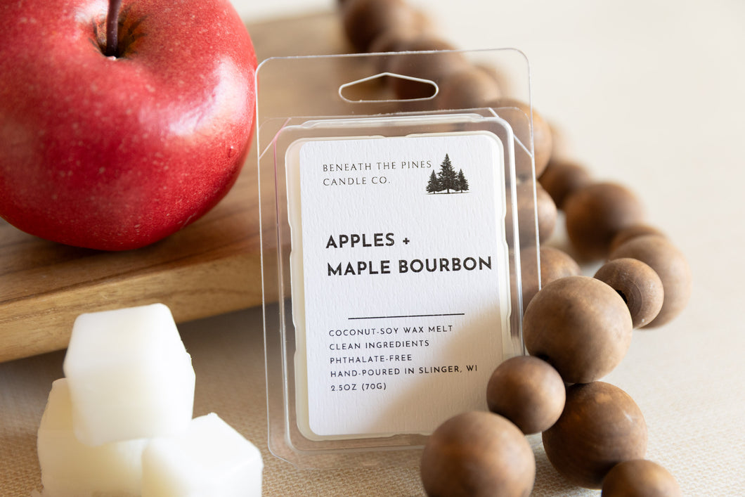Apples + Maple Bourbon - Wax Melt