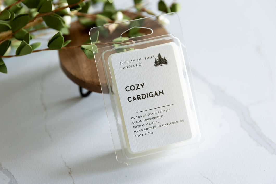 Cozy Cardigan Wax Melt