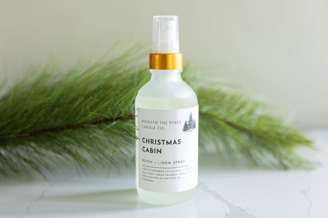 Christmas Cabin - Room + Linen Spray