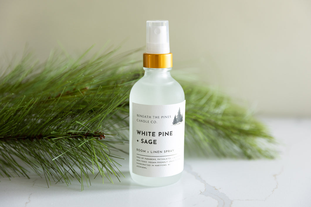 White Pine + Sage - Room + Linen Spray
